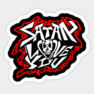 satan love me Sticker